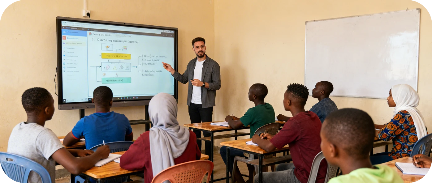 Smart Classes for classroom-based digital learning